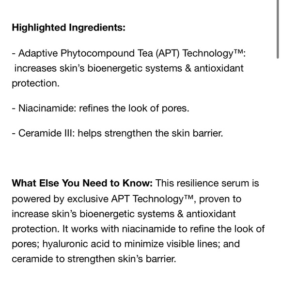 fresh Tea Elixir Niacinamide & Hyaluronic Acid Anti-Aging Serum - Picture 6 of 7